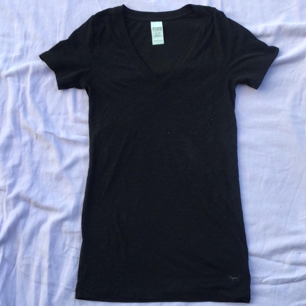 Victoria’s Secret Pink Sleepwear V Neck Tee XS